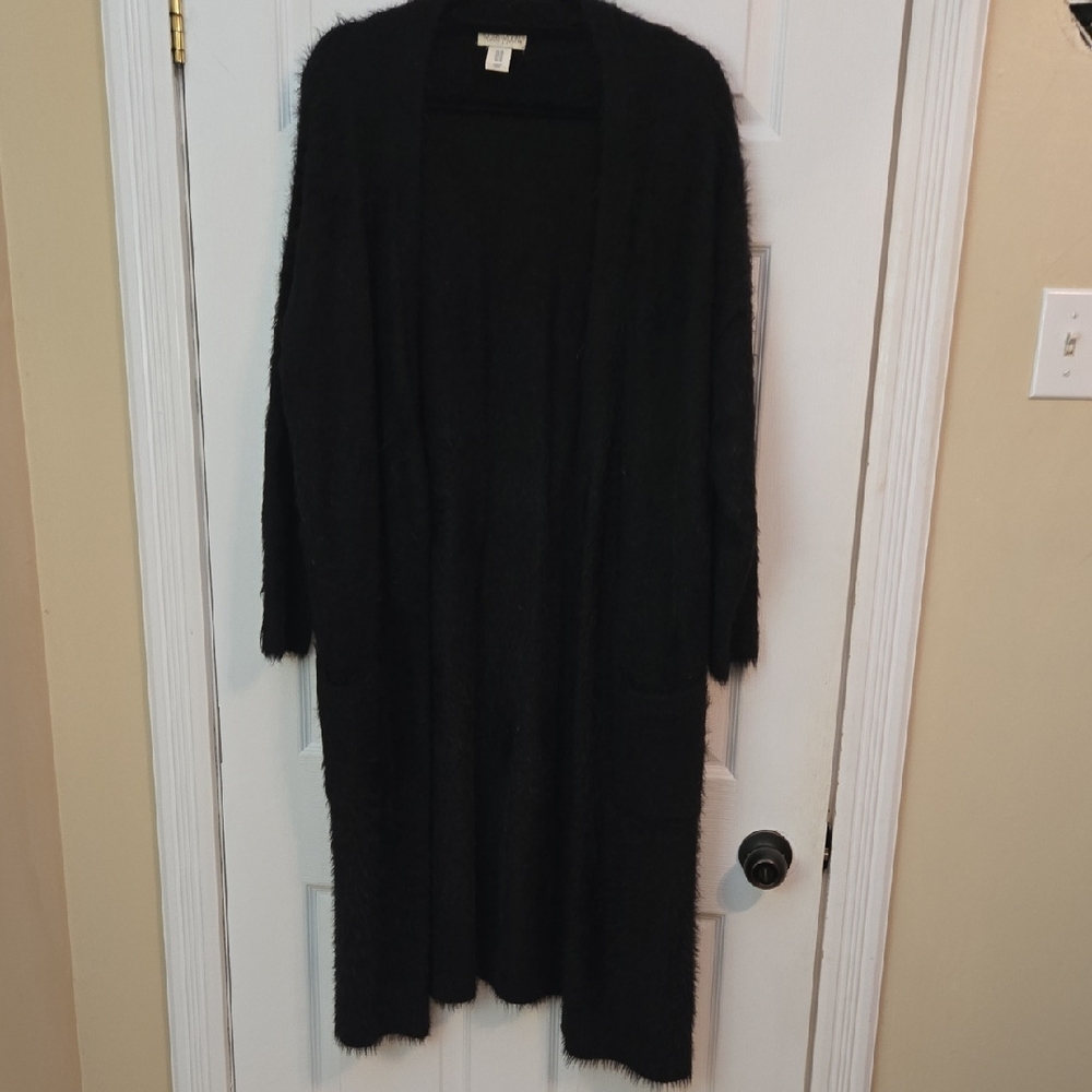 Ruby Moon Black Long Cardigan
